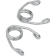 (image for) 3" Chrome Torsion Spring (pr.)