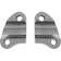 (image for) Handlebar Riser Clamps - Chrome