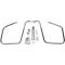 (image for) Saddlebag Support Brackets for FXD/FXDWG