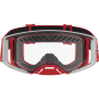 (image for) Alpinestars Supertech Goggles - Dura Air Fluid Red/Silver (Clear Lens)