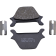 (image for) Organic Aramid Fiber Brake Pad - Rear 1720-0206