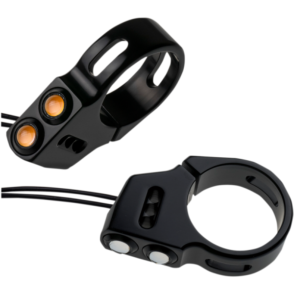 (image for) Dual Rat Eye LED Fork-Mount 49mm