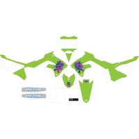 (image for) D'Cor Visuals Complete Graphics Kit - 93 KX Retro, white background