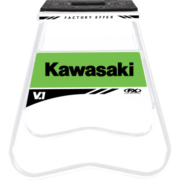 (image for) Factory Effex Bike Stand - Kawasaki, White