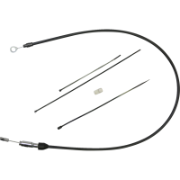 (image for) Quick Connect Upper Clutch Cable, Black/Black, 42"