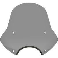 (image for) Speed Demon Sportshield 17" - Black smoke (9" Cutout)