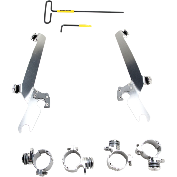 (image for) MEMPHIS SHADES HD Sportshield Trigger-Lock Mount Kit - Polished