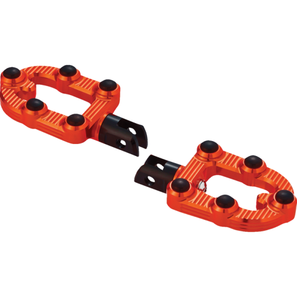 (image for) Arlen Ness MX Footpegs Orange Anodized