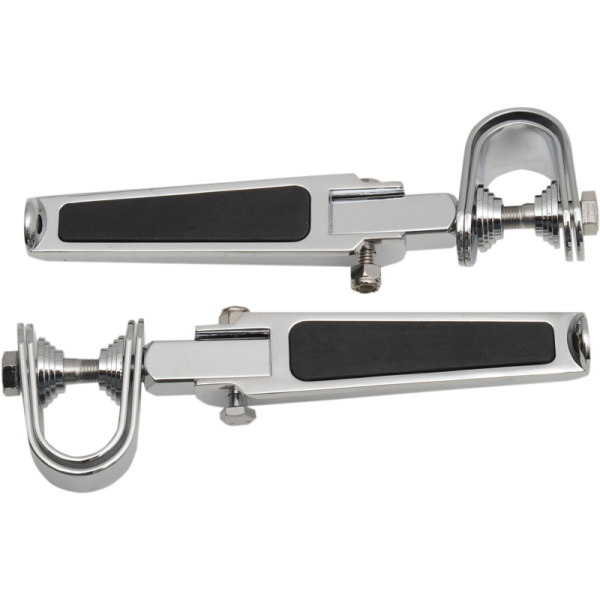 Drag Specialties Footpegs with Rubber Inlay