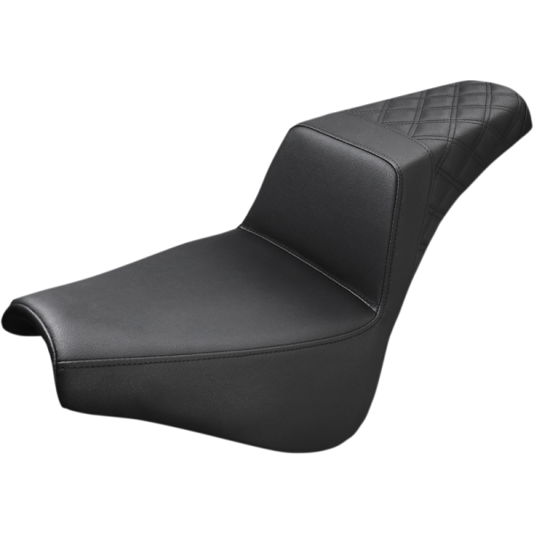 (image for) Saddlemen Step-Up Seat - Black Rear LS