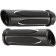 (image for) Arlen Ness Comfort Grips - Deep Cut, Black Anodized