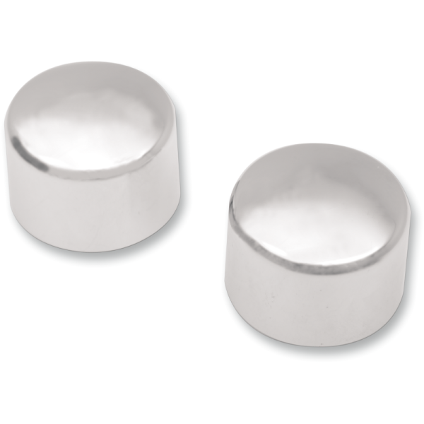 (image for) Drag Specialties Axle Caps Front Chrome