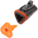 (image for) Deutsch DT Plug - Black 3-socket