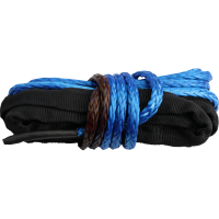 (image for) KFI Blue Synthetic Winch Rope - 3/16" x 12'