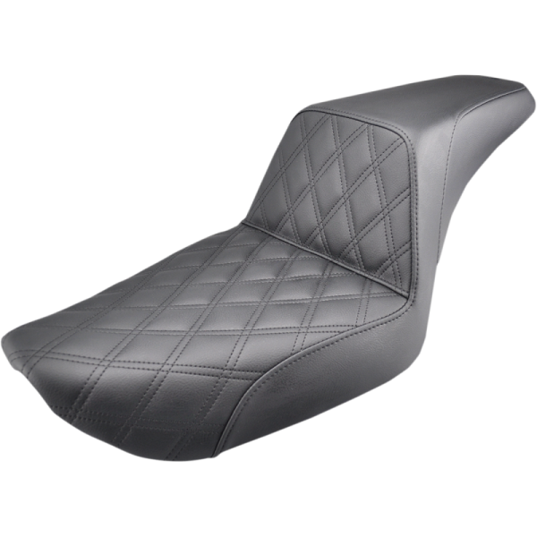 (image for) Saddlemen Step-Up Seat Black - Front LS