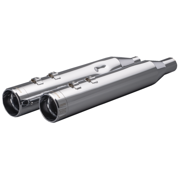 (image for) Khrome Werks Chrome Mufflers w/ Chrome Klassic Tip