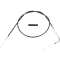 (image for) Black Vinyl Throttle Cable for FLHT
