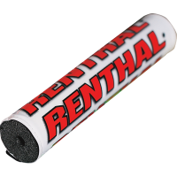 (image for) Renthal SX Crossbar Pad 10" - White/red