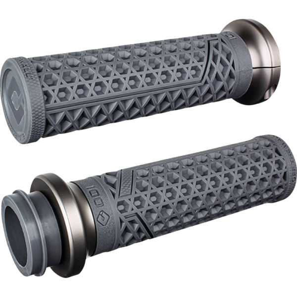 (image for) ODI Vans V-Twin Lock-On Grips Graphite/Gunmetal