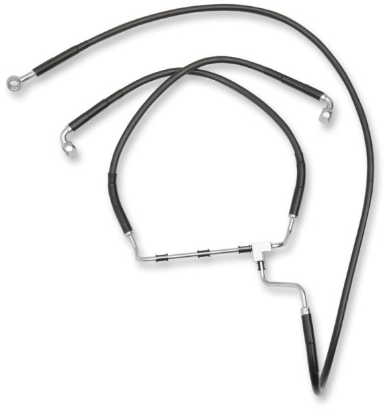 (image for) Black Vinyl Extended Brake Line (+4") 1741-3996