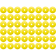 (image for) Round Grand Digger Support Plates - Hi-viz Yellow, 48 Pack