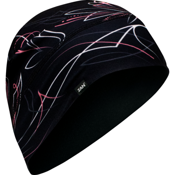 (image for) Zan Headgear SportFlex Beanie - Pinstripe heart