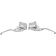 (image for) Chrome Brake/Hydraulic Clutch Control Kit