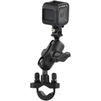 (image for) U-Bolt Double Ball Mount with Short Arm and GoPro Adapter