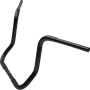 (image for) EZ Install 1 1/4" Round Top Handlebar Gloss Black 14" Rise