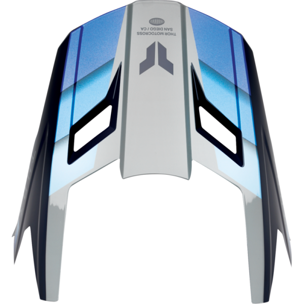 (image for) Thor Fleet Visor - Defy, Blue/Gray, Size L-2X