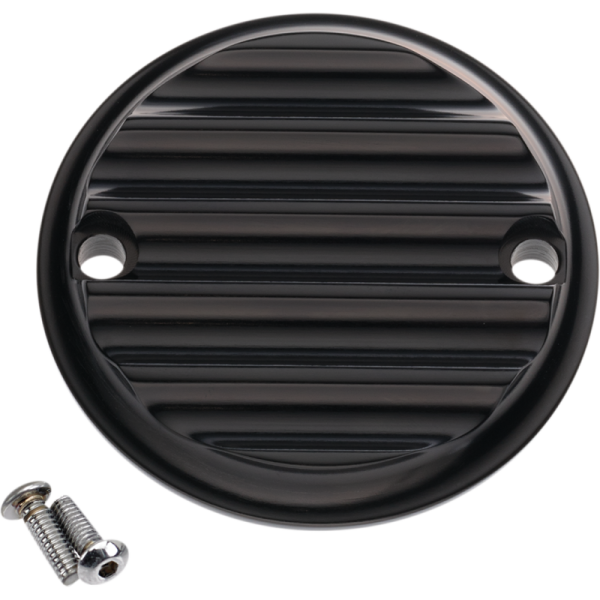 (image for) Joker Machine Points Cover (Finned, black anodized)