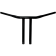 (image for) Drag Specialties 1 1/4" Buffalo Bars - Gloss Black - 12" T-Bar (straight risers)