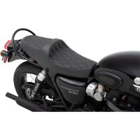 (image for) Predator III Seat - Double Diamond black stitch, black