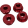 (image for) Red Solid Riser Bushing Kit