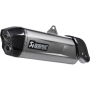 (image for) Akrapovič Titanium Mufflers w/ Carbon End Cap for Aprilia Tuareg 660
