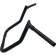 (image for) 13" EZ Install Reduced Reach Pointed Top Handlebar, Gloss Black