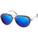 (image for) Bobster Ice Sunglasses - Matte Gray Tortoise/Brown HD w/ Blue Mirror