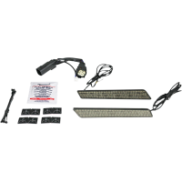 (image for) Dual Color LED Saddlebag Latch Lightz Smoke (14-24)