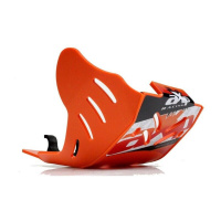 (image for) AXP Racing Plastic Skid Plate - KTM 250/350 EXC-F/XCF-W 17-23 - Orange