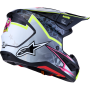 (image for) Alpinestars S-M7 Blaster Helmet - Black/Gray/Fluo Yellow - Size S
