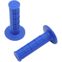 (image for) ODI Ruffian MX Single-Ply Grips - Half-Waffle - Blue