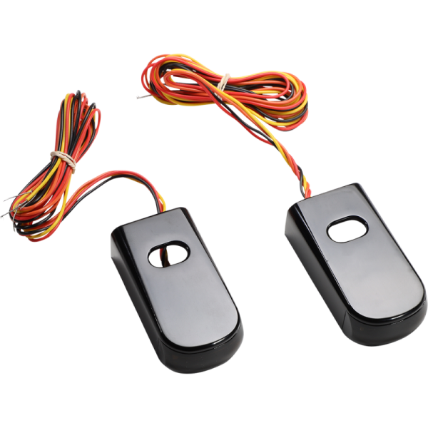 (image for) Alloy Art Fender Strut LED Marker, XL Black/Red