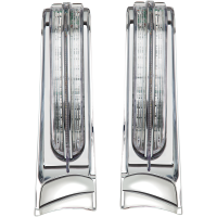 (image for) Filler Panel Accent Chrome/Clear/Red-Amber