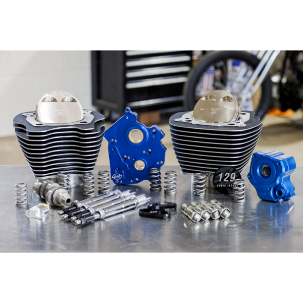 S&S CYCLE S&S 129" Power Packages for M-Eight