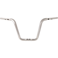 (image for) Chrome 1 1/4" Twin Round Handlebars, 12" End Rise