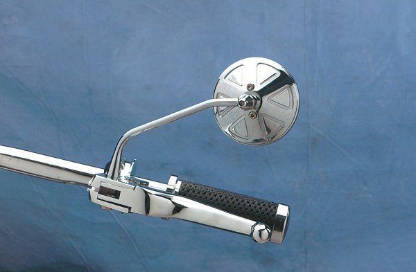 Drag Specialties Drag-Ness Round Series Mirrors