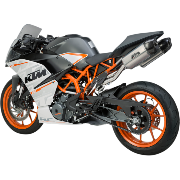 (image for) Yoshimura RS-9 Dual Muffler Slip-On for KTM RC 390 15-16