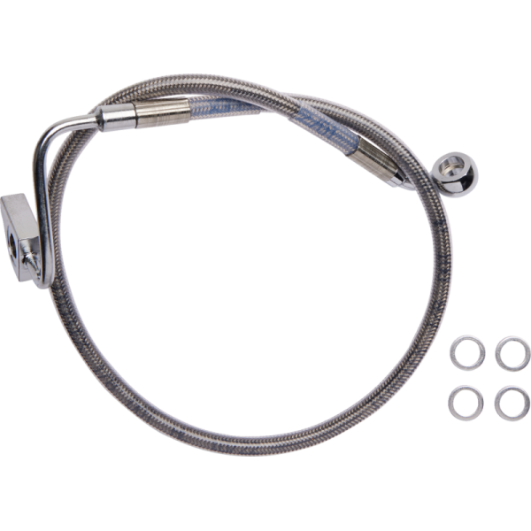 (image for) Drag Specialties Clear Coated Brake Line Kit 1741-6336
