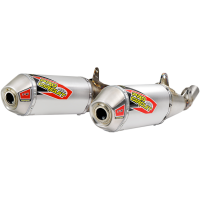 (image for) Pro Circuit T-6 Dual Slip-On Silencers - Honda CRF450R 19-20