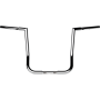 (image for) Chrome 1 1/4" Twin Peaks Touring Handlebars, 16" End Rise
